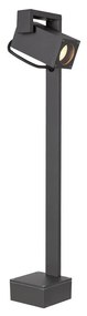 Kültéri Állólámpa, 70cm magas, antracit, GU10, SLV Theo Bracket 70 1004655