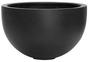 Květináč Bowl, barva černá, více velikostí - PotteryPots méret: H - h 38 cm, ⌀ 60 cm