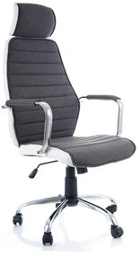 Bram irodai szék, fekete/fehér