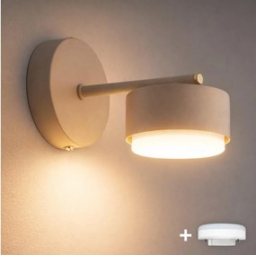 Brilagi - LED RGB dimmelhető fali lámpa MONO 1xGX53/14W/230V Wi-Fi Tuya bézs