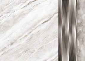 Kép - Márvány ezüst vonalakkal (70x50 cm)