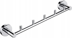 Nimco Unix fürdőszobai törölközőtartó 5 akasztóval Un 13054-5-26_