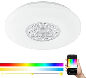 Eglo 9682 - CAPASSO-C LED RGB dimmelhető fali mennyezeti lámpa 17W/230V