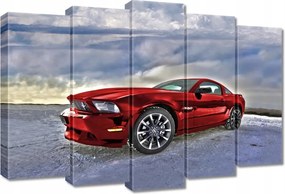 Vászonkép 70x50 Piros Ford Mustang