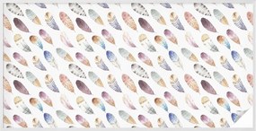 Tejüveg ablakfólia az adatvédelem érdekében boho tollakhoz 200x100