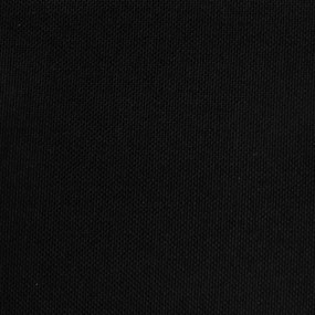 fekete szövet pihenőfotel lábtartóval