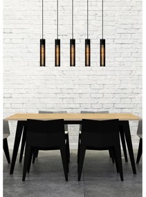 Lucide 73406/05/30 - Csillár zsinóron LIONEL 5xE27/60W/230V