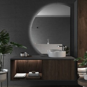 Kerek tükör LED világítással E3