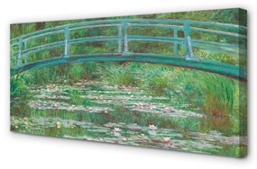Canvas képek Art festett híd 100x50 cm