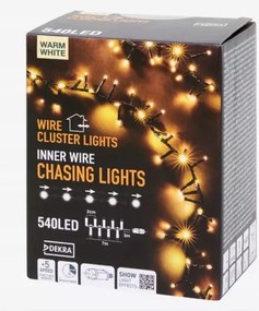 Lem KarĂĄcsonyi FĂ©nyfĂŒzĂ©r 540 Led FehĂ©r 7M SƱrƱ