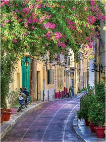 Fotótapéta Utca a virágokban Európai Elegancia és nyugalom 206x275 +ragasztó