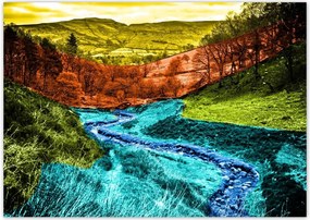 Poszterek A0 Szint Hegyi táj Tájkép