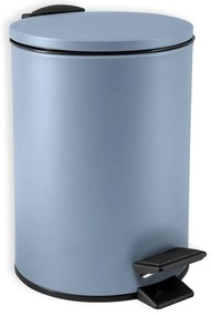 Világoskék acél pedálos szemetes 3 l Adelar – Spirella