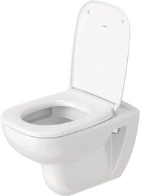 Duravit 25700920002 - Függesztett perem nélküli WC D-CODE kerámia/fényes fehér