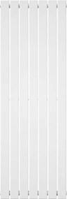 Dekorációs radiátor függőleges dupla 1600x546 fehér alsó-középső