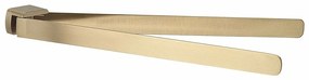 GEDY PI2388 Pirenei dupla törülközőtartó,forgatható, 35 cm, matt arany