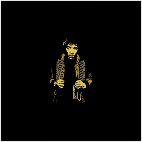 Poszterek 30x30 Jimi Hendrix Zenész