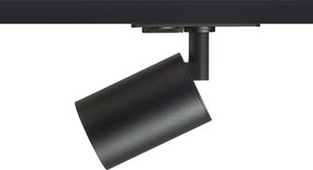 RENDL DUDE egyáramkörös sínre fekete 230V LED GU10 9W