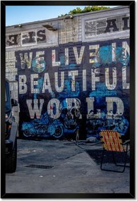 Poszterek keretben 40x60 Graffiti Utcaművészet