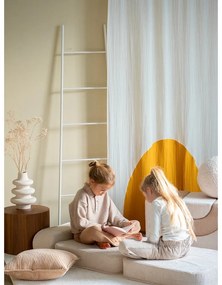 Krémszínű kordbársony gyerek fotel Flip – Wigiwama