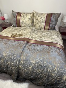 Charlotte TiaHome pamut lepedők - 2x Párna 90x70cm, 1x Paplan 200x220cm