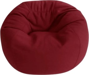 XL beltéri babzsákfotel – meggypiros