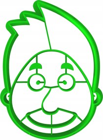 Forma Lyukasztó Mézeskalács kiszúró Apák Napja Apa 8cm