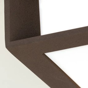 Orion - HENRY kültéri lámpa 2xE27/15W/230V 26x26 cm IP44 barna