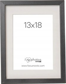 vivaldi álló akasztós képkeret fekete 13x18