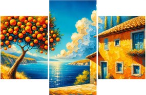 Kép - Ház narancsokkal II. (90x60 cm)