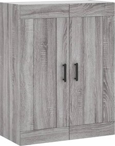 vidaXL szürke sonoma szerelt fa fali szekrény 69,5 x 34 x 90 cm