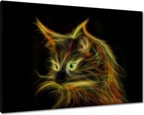 Vászonkép 100x70 A földöntúli macska