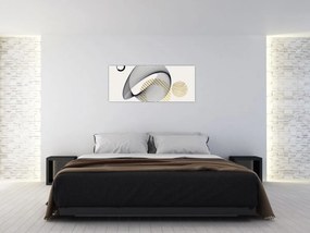 Kép - Geometriai formák N⁰3 (120x50 cm)