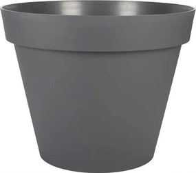 Virágtartó műanyag antracit Eda 47 cm x 47 x 60 cm