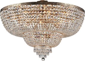 MAYTONI DIA890-CL-18-G PALACE Kristály Mennyezeti Lámpa Antik Arany E27 IP20