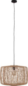 DIJK 55877-017 BAMBOO Többágú Függesztett Lámpa Bézs E27 IP20