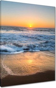 Vászonkép 60x80 Naplemente Tengerpart
