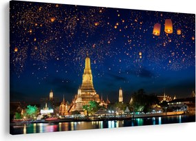 Kép - A boldogság lámpásai, Bangkok (90x60 cm)