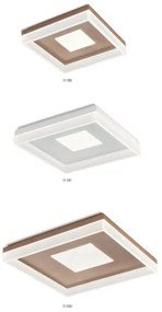 Redo 01-1998 - LED dimmelhető mennyezeti lámpa MAYA LED/42W/230V 42,5x42,5 cm aranyszínű