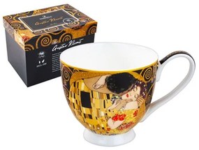 Klimt porcelán 500 ml nagy bögre A csók Életfa