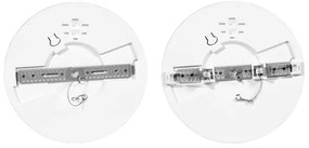 Ecolite WPCB2-24W/BI - LED Panel LEXA LED/12/18/24W/230V fehér