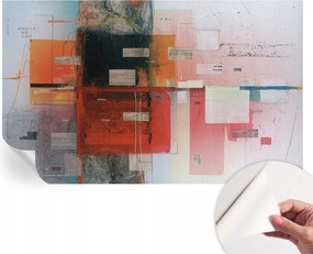 Fotótapéta Fali tapéta a nappaliba Absztrakt kompozíció 416x254 cm