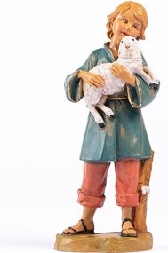 Bárányos fiú, 19cm magas figurákhoz Eredeti Fontanini Figura
