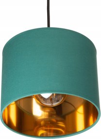 Oro zöld függőlámpa lámpabúrával