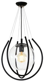 ALDEX 871G1-K FROM BLACK Modern Függesztett Lámpa Fekete E27 IP20