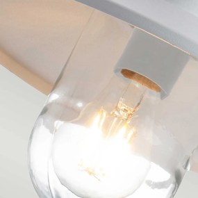 ELSTEAD KLAMPENBORGPIRWHT KLAMPENBORG Klasszikus Kültéri Fali Lámpa Fehér E27 IP44
