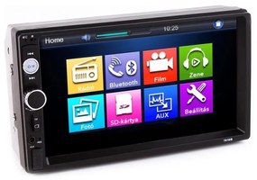 FastLine 2Din-es autórádió 7 colos,multimédiás rendszer , mp5 4*45W NOD-321H49