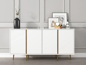 Arven komód, fehér, 150 cm