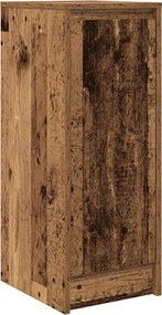 vidaXL antik fa színű szerelt fa tálalószekrény 29,5x34x76 cm