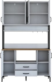 Konyhaszekrény, 120 cm – JE169